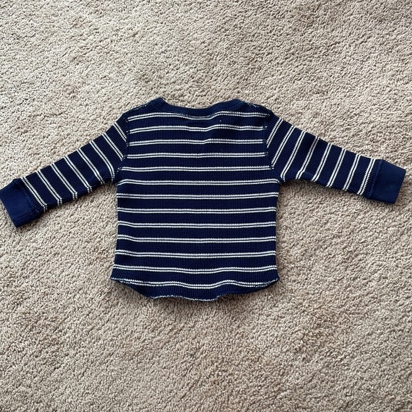 2 Thermal 18M Long Sleeve Shirts (Disney - hand dyed with Tea & Place EST. 1989) - Picture 4 of 9